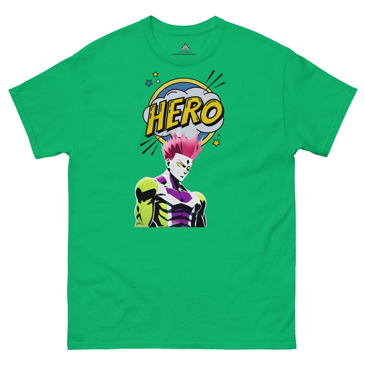 Dhalfashionistt Comic Art Guardian Heroes Tee| Gift for Him Superhero Shirt Action Hero Art Comic Lovers Art Lovers Comic Art Comic Characters Comic Design Comic Quotes Gift for Him Great Hero Guardian Heroes Hero Academy Hero Quotes Men's Classic Tee My Hero Academia oversized shirt Streetwear Fashion Superhero Free Text