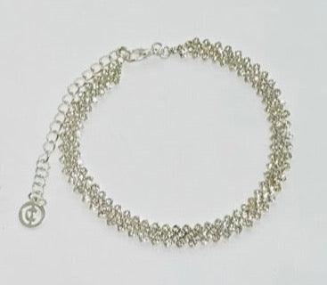 Crystal Fine Detail Anklet | Fashion Jewelry Statement Pieces - Dhalfashionistt