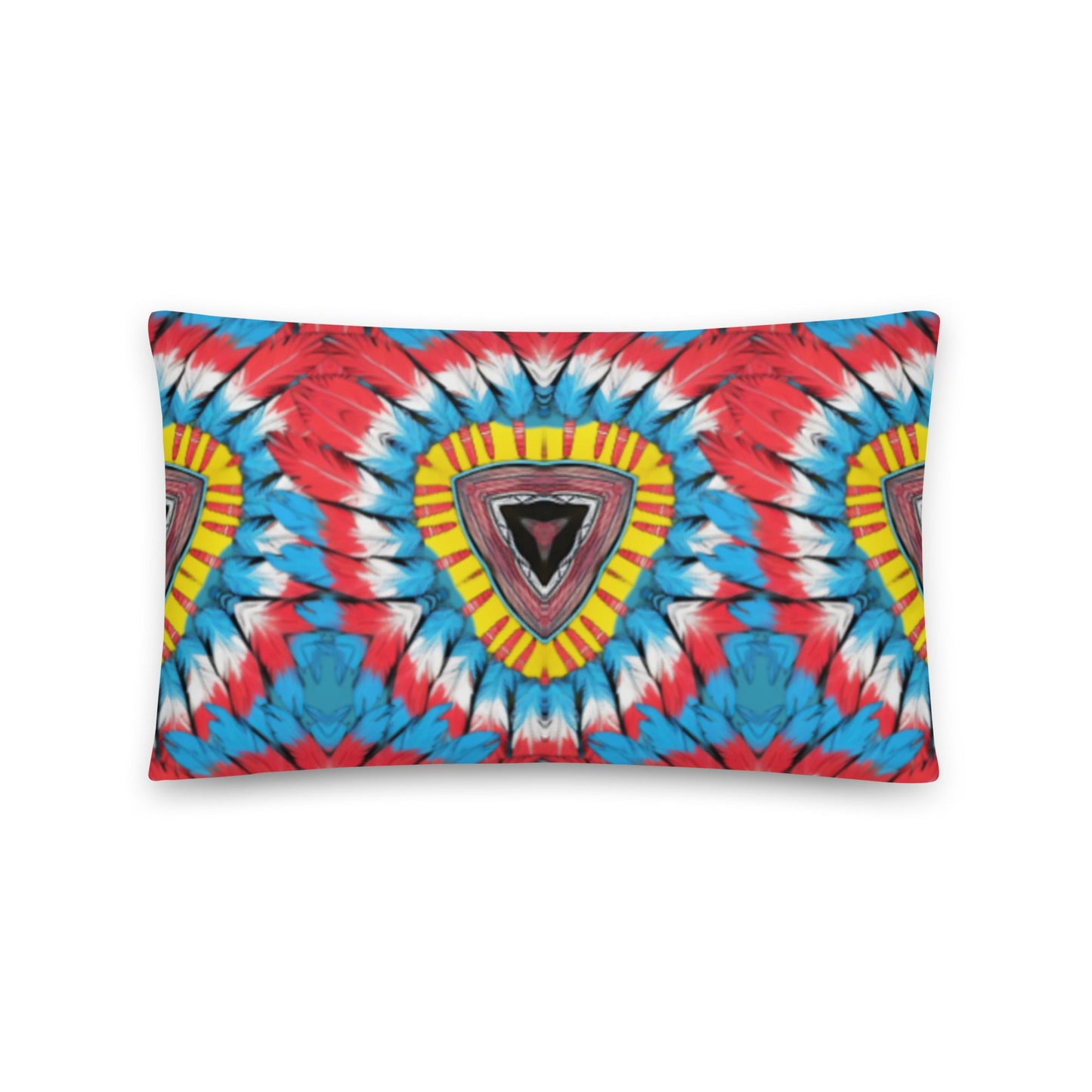 Curated Feather Design Pillow | Thoughtful and Boho Interiors - Dhalfashionistt