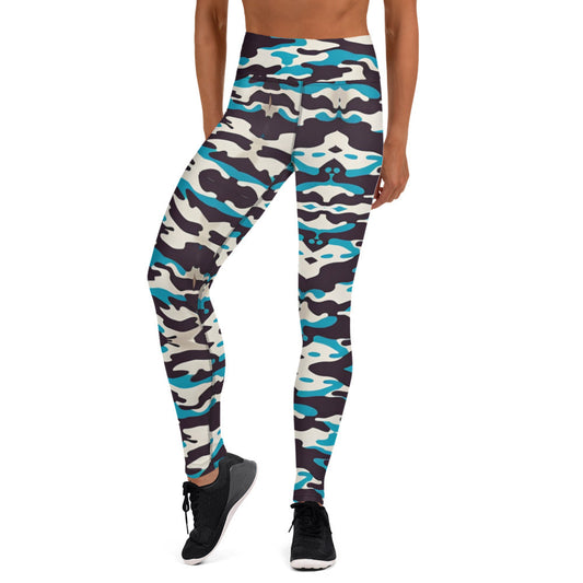 Eye-Catching Camo Yoga Leggings | Stretchy & Supportive - Dhalfashionistt