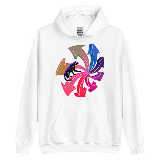 Eye-Catching Puma Unisex Hoodie | Graphic Puma Arrows | Nature Inspired - Dhalfashionistt