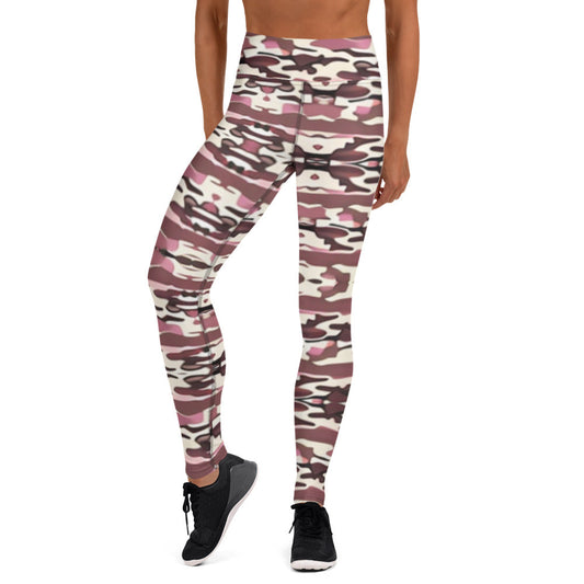 Fashionable Camouflage Yoga Leggings | Fitness Goals & Comfortable - Dhalfashionistt