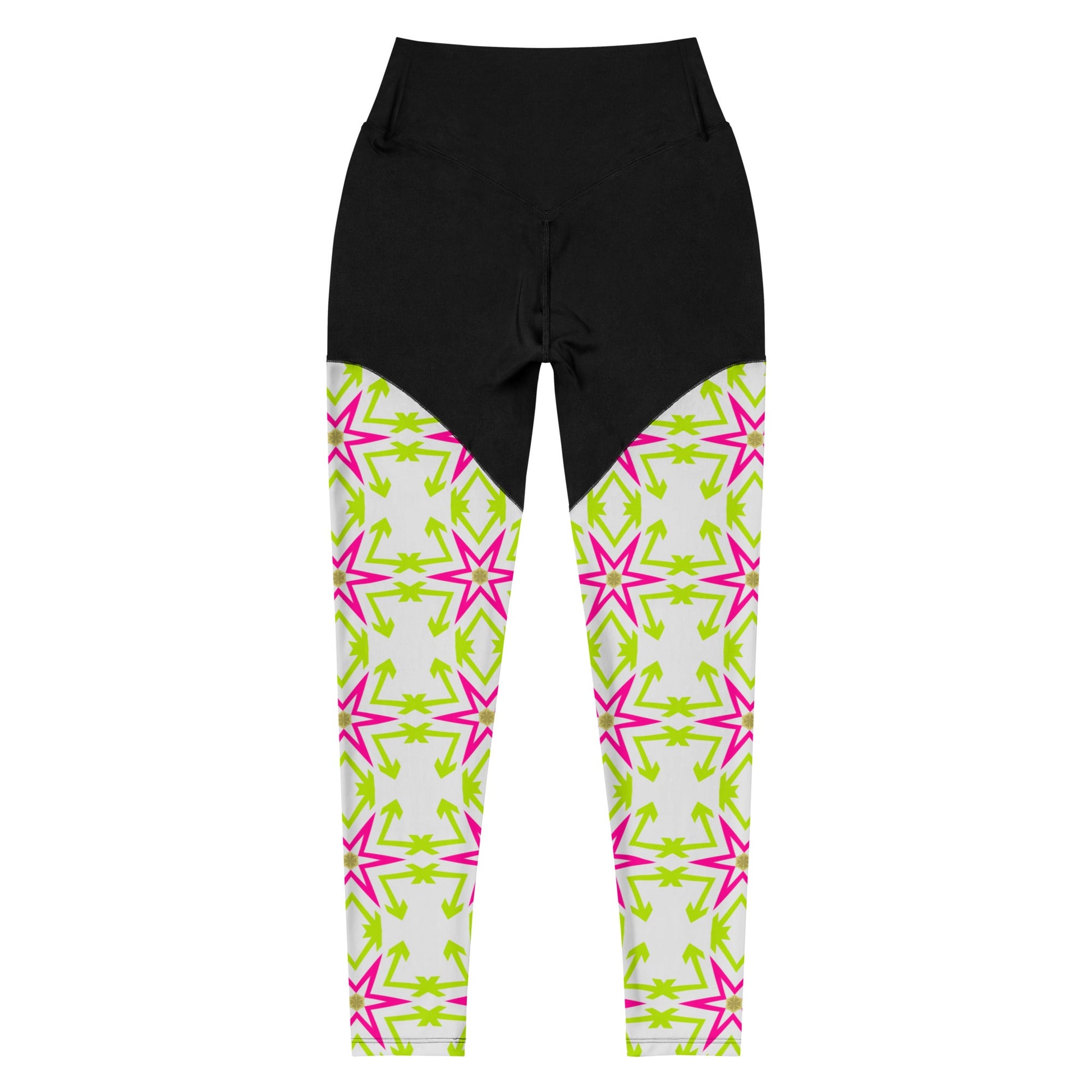 Fashionable Stars Sports Leggings | Fitness Goals | Comfy Yoga Wear - Dhalfashionistt