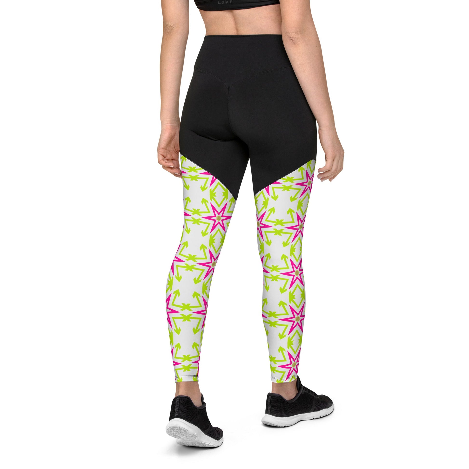 Fashionable Stars Sports Leggings | Fitness Goals | Comfy Yoga Wear - Dhalfashionistt