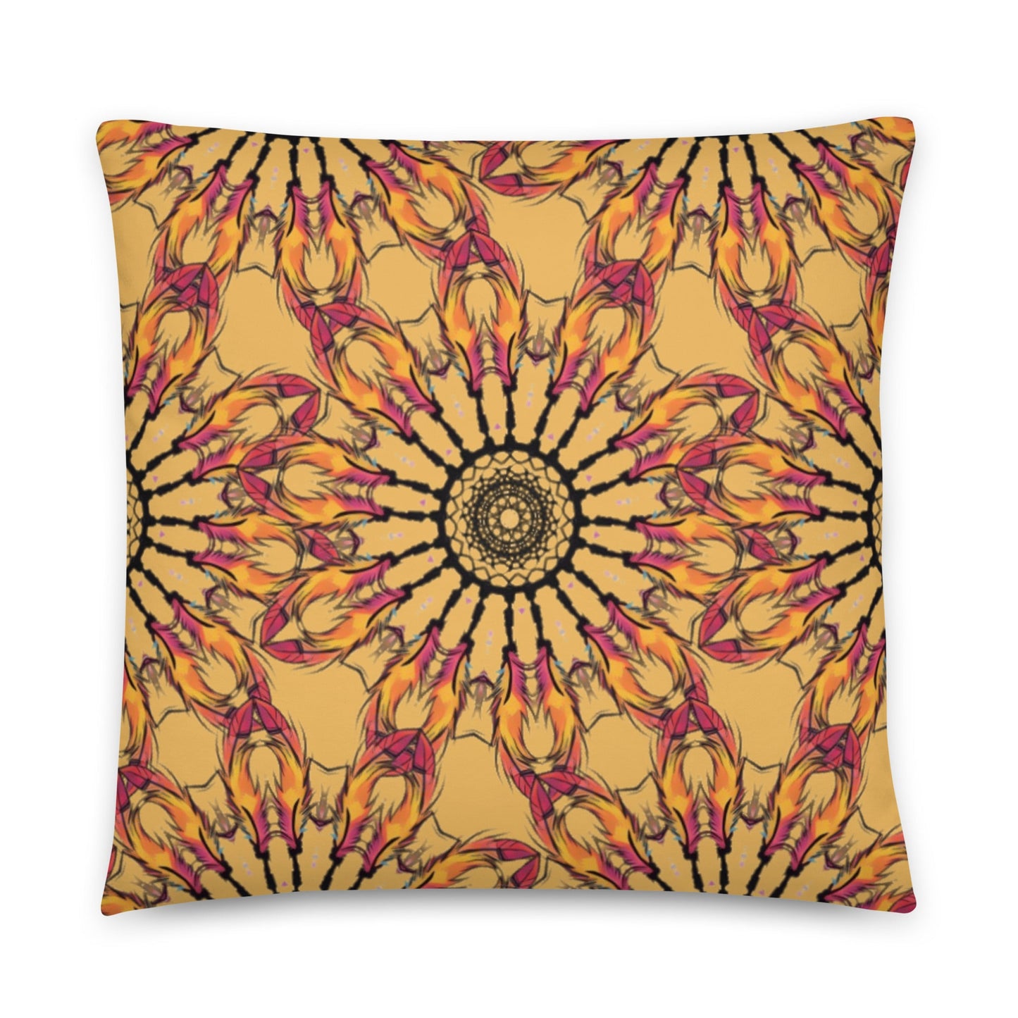 Feather Artwork Decorative Pillow | Comfortable Home Styling - Dhalfashionistt