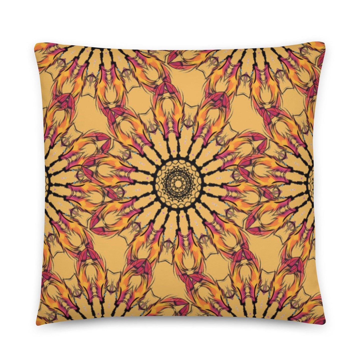 Feather Artwork Decorative Pillow | Comfortable Home Styling - Dhalfashionistt