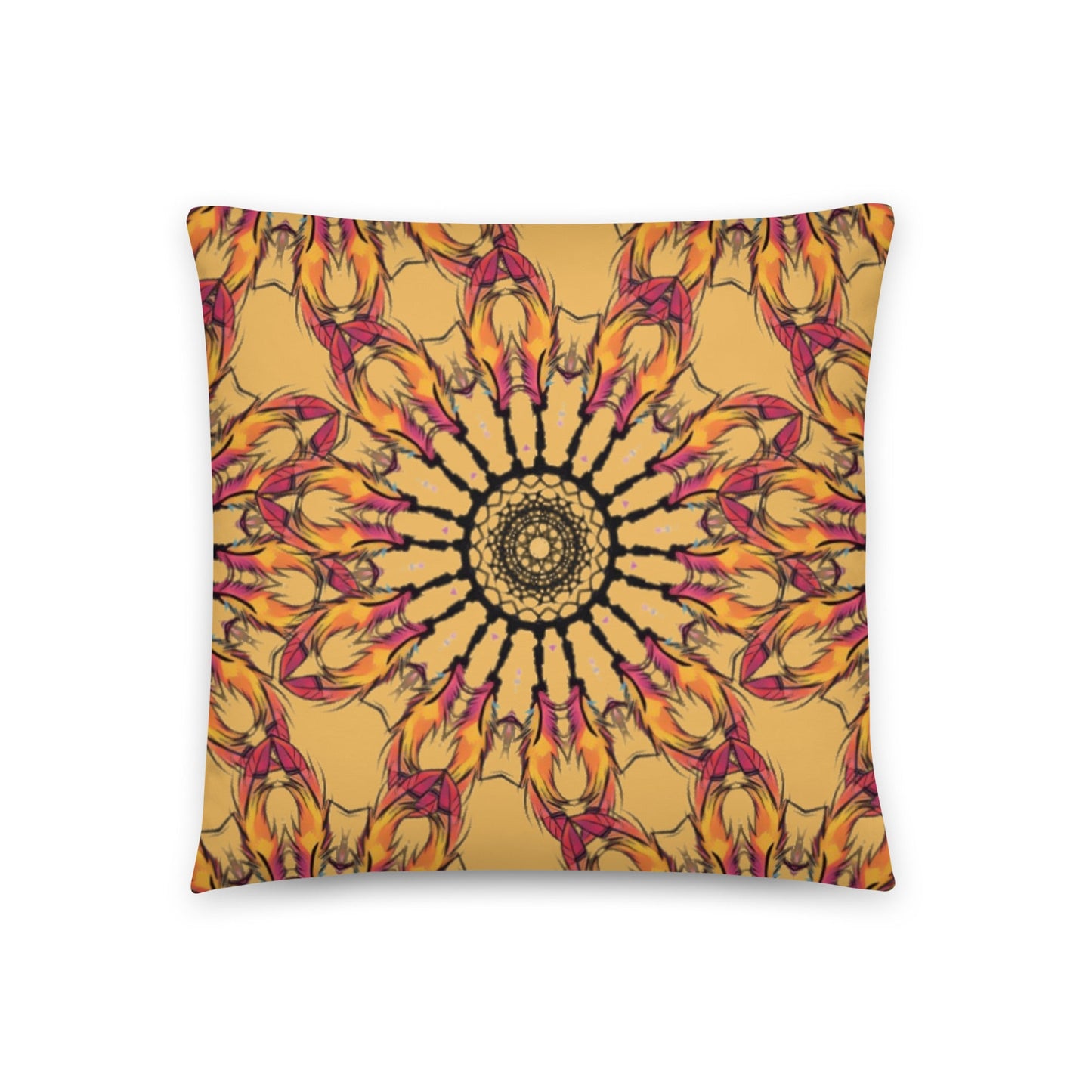 Feather Artwork Decorative Pillow | Comfortable Home Styling - Dhalfashionistt