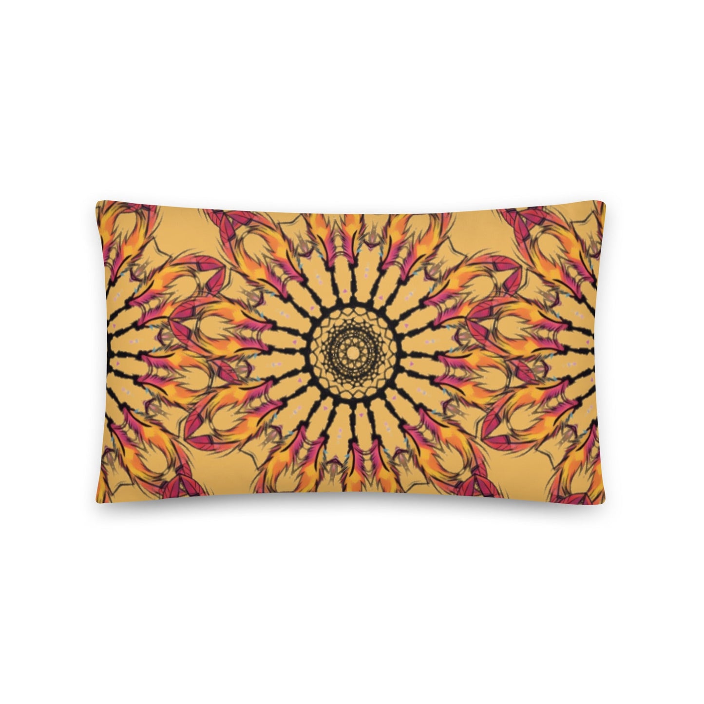 Feather Artwork Decorative Pillow | Comfortable Home Styling - Dhalfashionistt