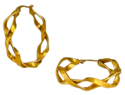 Gold Chain Huggie Hoop Earrings | Chic& Stylish Earrings - Dhalfashionistt