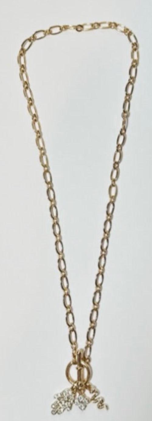 Gold Chain Necklace Set | Fashion Statement Pieces - Dhalfashionistt