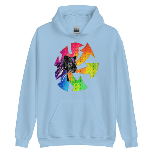 Graphic Comfort Colors Puma Unisex Hoodie | Oversized Shirt | Graphic Puma Arrows - Dhalfashionistt