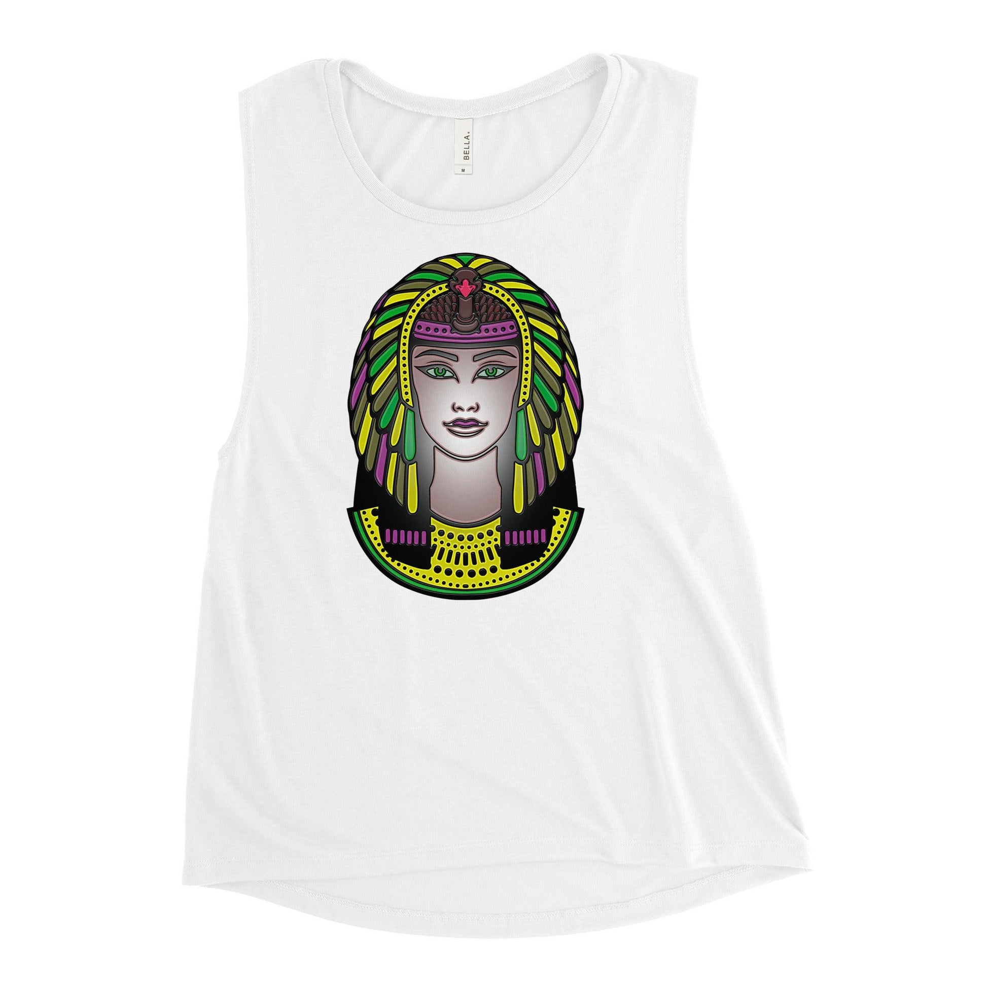 Indian Head Fire | Art Indigenous | Comfort Colors Muscle Tank Top - Dhalfashionistt - Dhalfashionistt