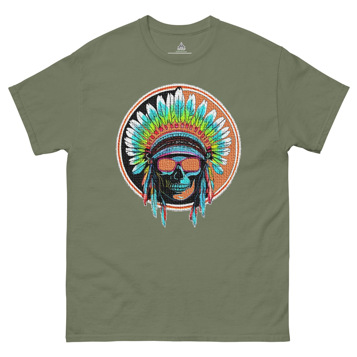 Indian Head Shirt | Native American Art | Men