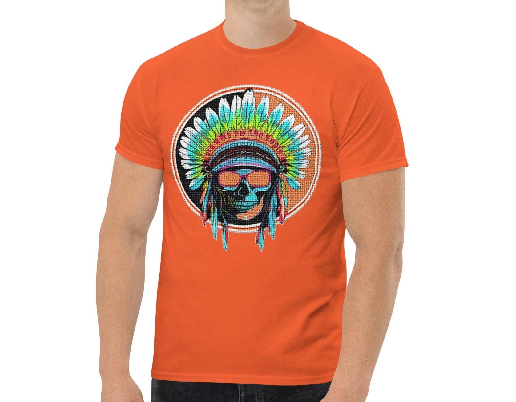 Dhalfashionistt Indian Head Shirt | Native American Art | Men's Oversize Tee American Culture American Culture Shirt Art Lovers. Art Shirt Comfort Colors Comfort Colors Shirt Cotton Tee Gift for Him Indian Head Shirt Layered Outfits Local Native Shirt Men's Clothing Native American Art Native Face Shirt Oversize Shirt Streetwear Structured Look Trendy Fashion Free Text