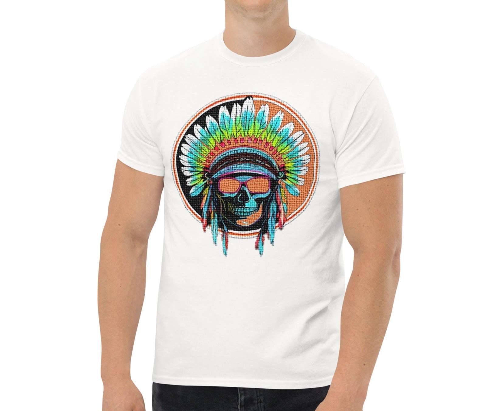 Dhalfashionistt Indian Head Shirt | Native American Art | Men's Oversize Tee American Culture American Culture Shirt Art Lovers. Art Shirt Comfort Colors Comfort Colors Shirt Cotton Tee Gift for Him Indian Head Shirt Layered Outfits Local Native Shirt Men's Clothing Native American Art Native Face Shirt Oversize Shirt Streetwear Structured Look Trendy Fashion Free Text