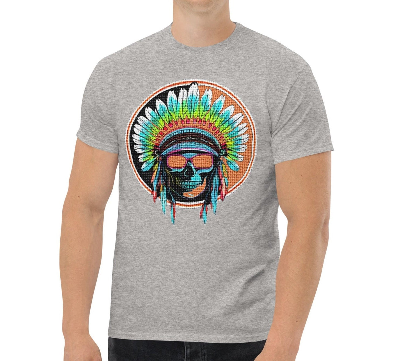 Dhalfashionistt Indian Head Shirt | Native American Art | Men's Oversize Tee American Culture American Culture Shirt Art Lovers. Art Shirt Comfort Colors Comfort Colors Shirt Cotton Tee Gift for Him Indian Head Shirt Layered Outfits Local Native Shirt Men's Clothing Native American Art Native Face Shirt Oversize Shirt Streetwear Structured Look Trendy Fashion Free Text