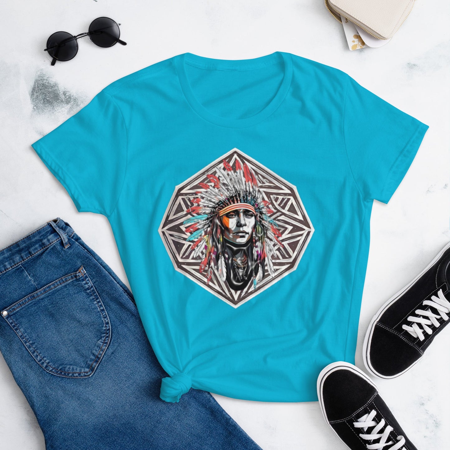 Dhalfashionistt Indigenous Shirt | Comfort Colors Tee | Gift for Her | Native Mom Gif 100% cotton tee Art shirt Classic fit shirt Comfort Colors tee Fashion apparel Feathers down Gift for her Indian head shirt Indigenous Day gift Indigenous shirt Local Native Local native apparel Local native shirt Native American Native American Art Native American clothing Native Face Native Face Shirt Native mom gift oversized shirt Women's clothing Free Text