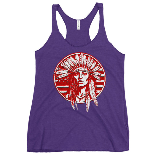 Dhalfashionistt Indigenous Tank Top | Gift for Her | Native Mom | Artistic Design aboriginal art american tank top Art Tank Top Artistic Design Comfort Colors tank feathers down tank gift for her graphic tee Indian head tank Indigenous Day gift indigenous tank top Local Native Local native apparel local native tank Native American Native American Art Native American clothing native face native face tank top Native mom gift oversized tank top Women's Muscle Tank Free Text