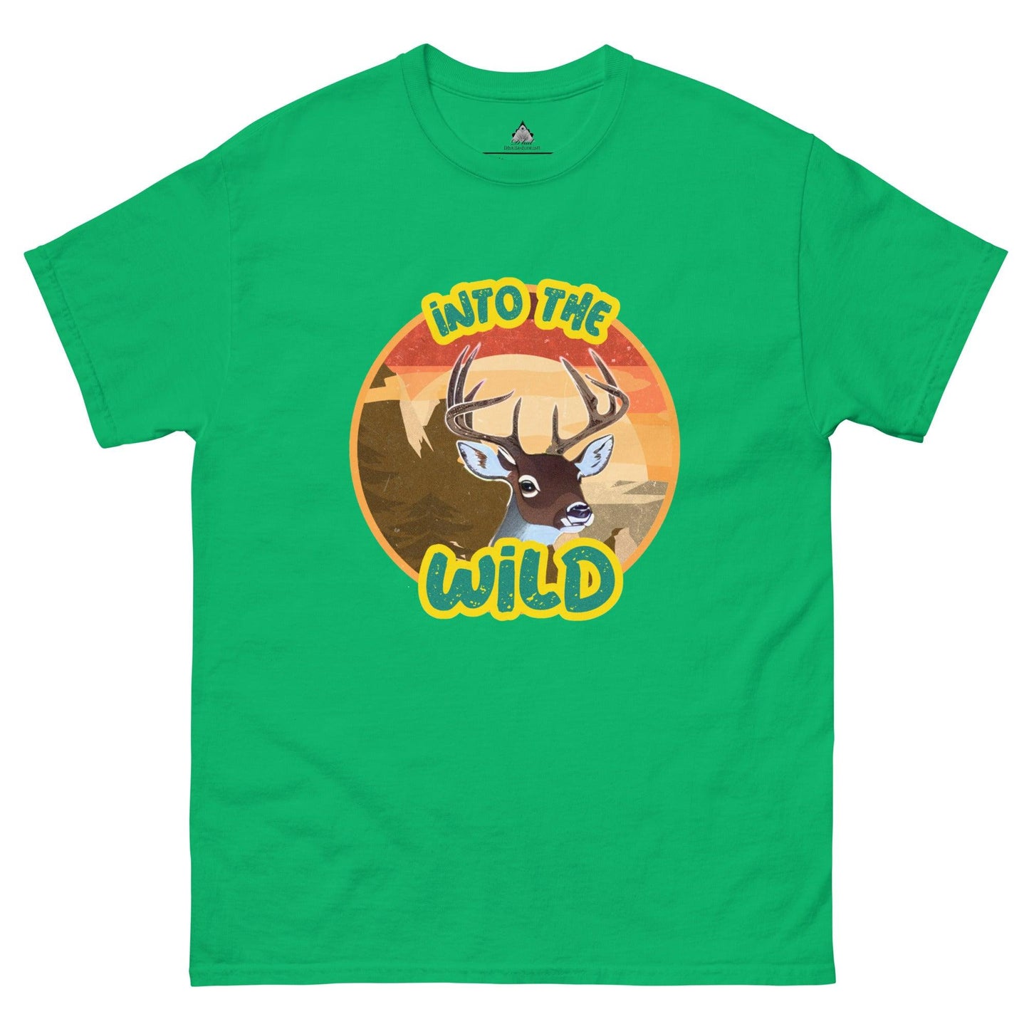 Dhalfashionistt Into the Wild Deer Lovers Shirt | National Park Graphic Tee 100% Cotton Shirt Camping Lovers Gift Comfort Colors Comfortable Fashion Deer Lovers Shirt Gift for Him Into the Wild Men's Classic Tee Men's Clothing National Park Graphic Tee Nature Escape Shirt Nature Inspired Shirt Nature Lovers Nature Quote Nature-Inspired Outdoor Adventure Oversize Shirt oversized shirt Trendy Streetwear Vacation Attire Wild Animal Shirt Free Text