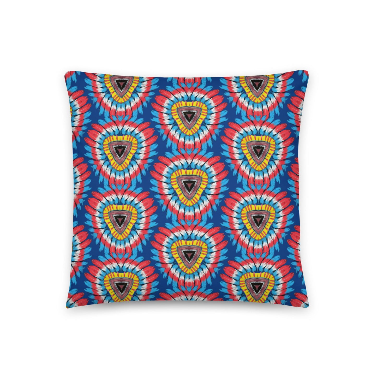 Local Native Feather Print Pillow | Contemporary Home Stylings - Dhalfashionistt