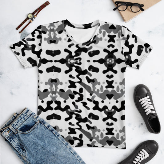 Luxury Comfort Camo Oversized Shirt | Gift for Her | Comfort Colors | Graphic print Tee - Dhalfashionistt