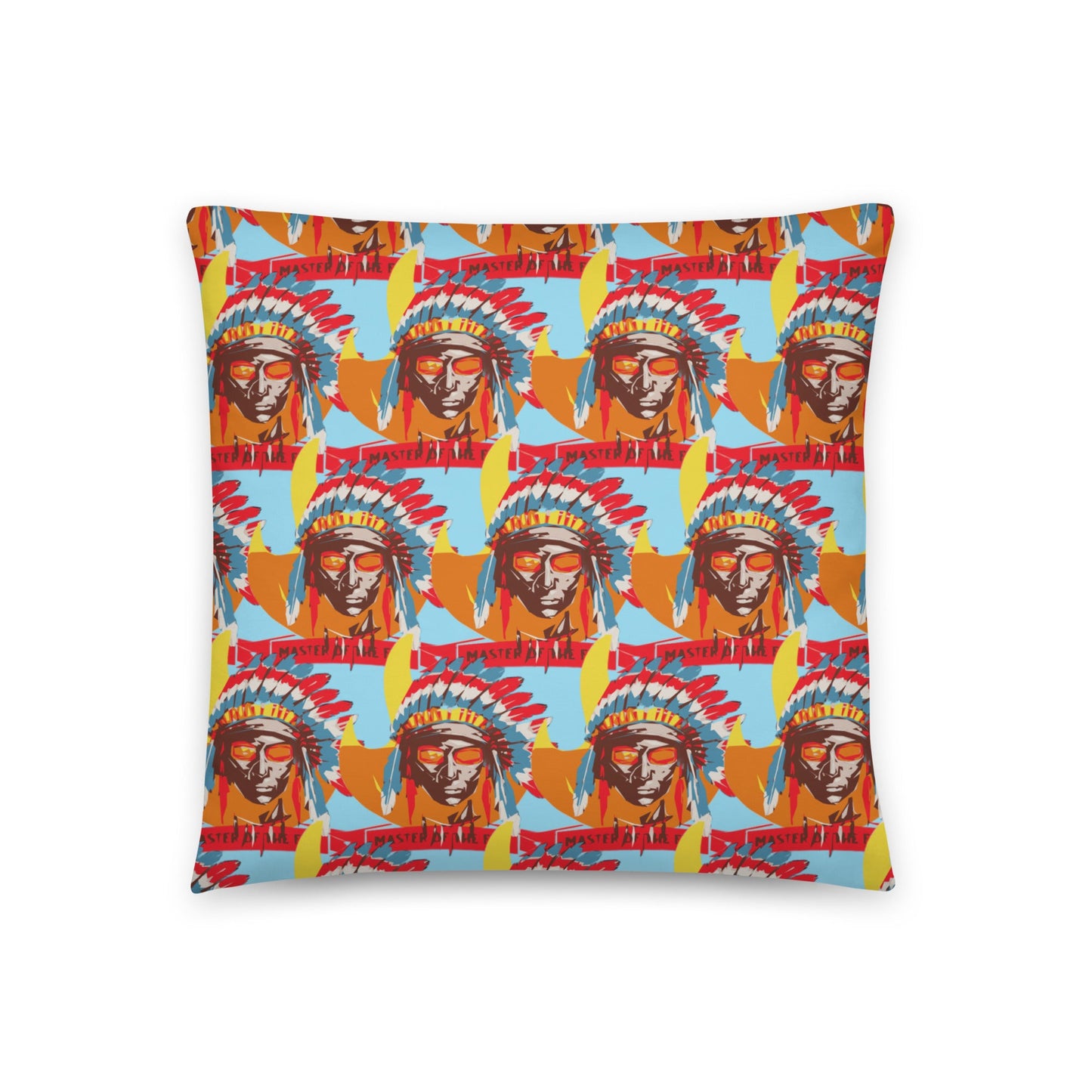 Native American Feathers Detail Pillow | Fashionable Home Decor - Dhalfashionistt