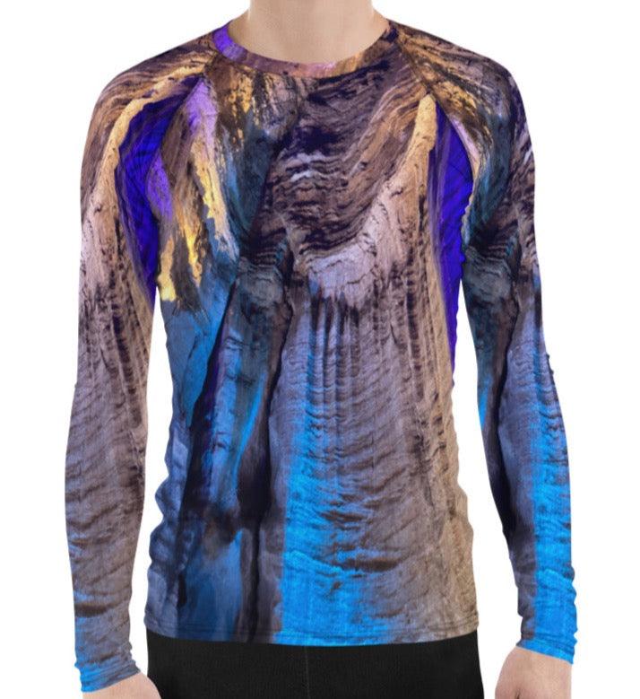 Dhalfashionistt Ruby Falls Tennessee Oversize Long Sleeve | Nature-Inspired Activewear Comfort Colors Eco-Friendly Fashion Fall Photography Gift for Him Long Sleeve Shirt Men"s Clothing Nature Photography Nature-Inspired Clothing Online Shopping USA Outdoor Apparel Oversize Long Sleeve Ruby Falls Tennessee Sustainable Fashion UPF 50+ Protection Free Text