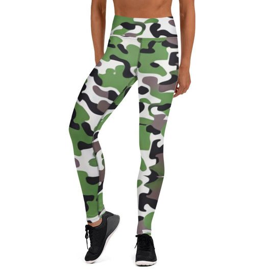 Stylish Camo Yoga Leggings | Fashion Curve & Wild Energy - Dhalfashionistt