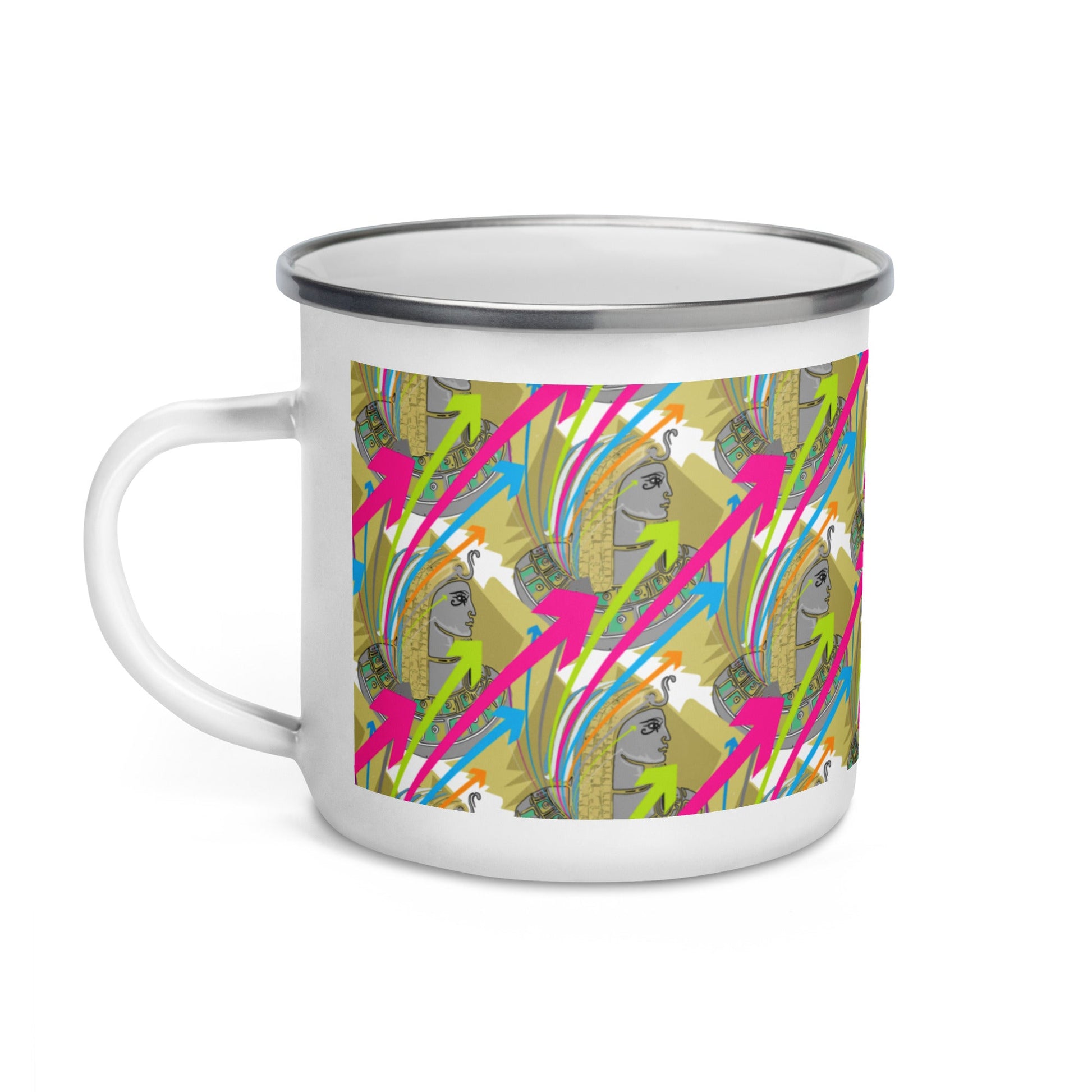 Stylish Egyptian Pyramid Camp Mug| Home & Office Accessory | Women Men Novelty - Dhalfashionistt