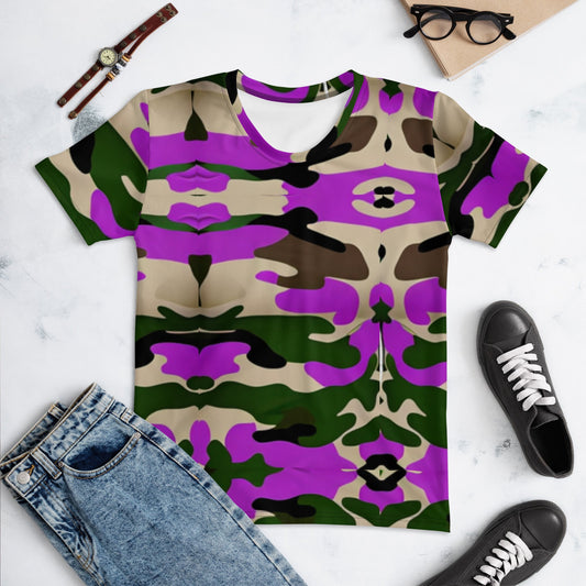 Stylish Gift for Her | Camo Oversized Shirt | Super Soft & Fashionable - Dhalfashionistt