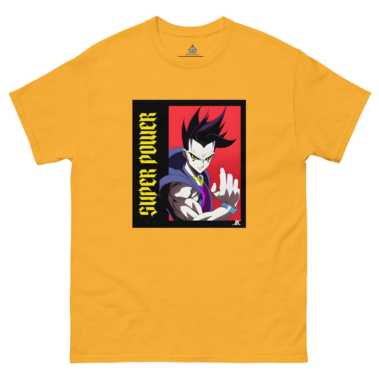 Dhalfashionistt Super Power Graphic Tee - Motivational Quotes Oversize Shirt Anime Manga Art Lovers Comfort Colors Gift for Him Graphic Tee Japan Anime Japanese Art Man Power Manga Lovers Men's Classic Tee Motivational Quotes My Hero Academia Streetwear Fashion Super Power Free Text