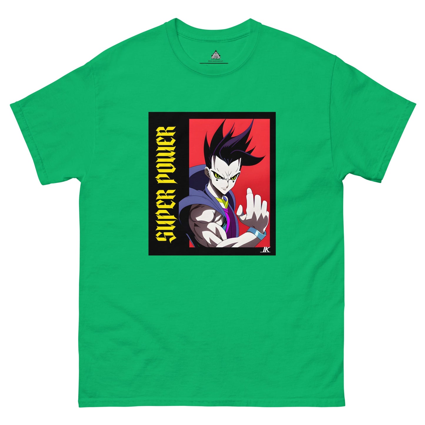 Dhalfashionistt Super Power Graphic Tee - Motivational Quotes Oversize Shirt Anime Manga Art Lovers Comfort Colors Gift for Him Graphic Tee Japan Anime Japanese Art Man Power Manga Lovers Men's Classic Tee Motivational Quotes My Hero Academia Streetwear Fashion Super Power Free Text