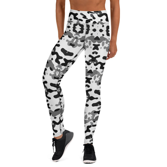 Trendy Camo Yoga Leggings | Stylish and Functional - Dhalfashionistt