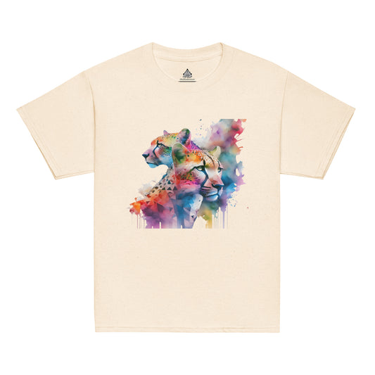 Cute Tiger Watercolor  Youth Classic Tee -Gift For kids  at Dhalfashionionistt